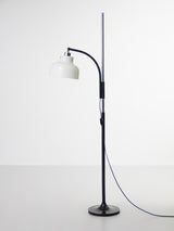 Max Bill White/Black Floor Lamp