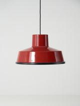 Lámpara de suspensión roja