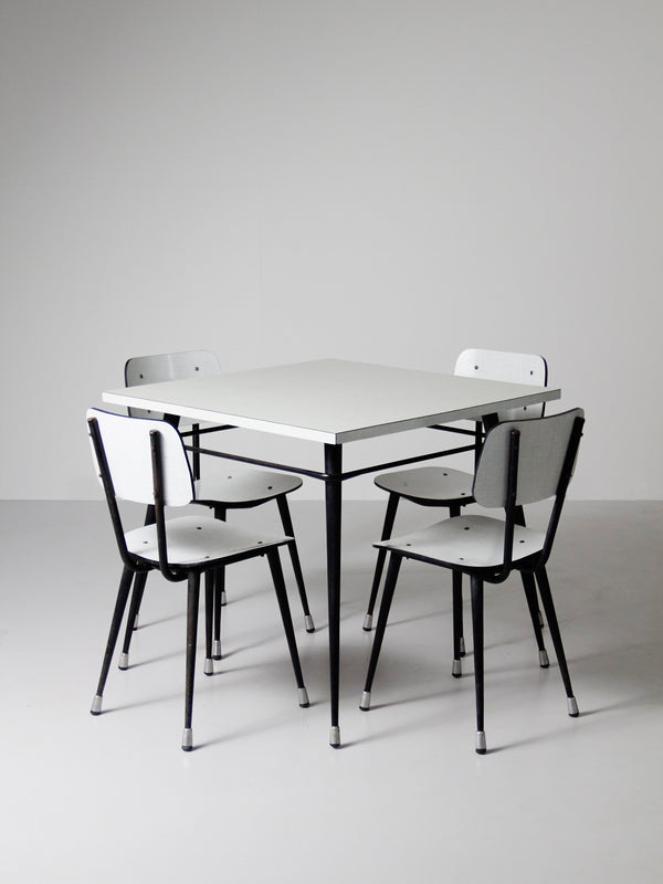 Set of Formica Table and Chairs