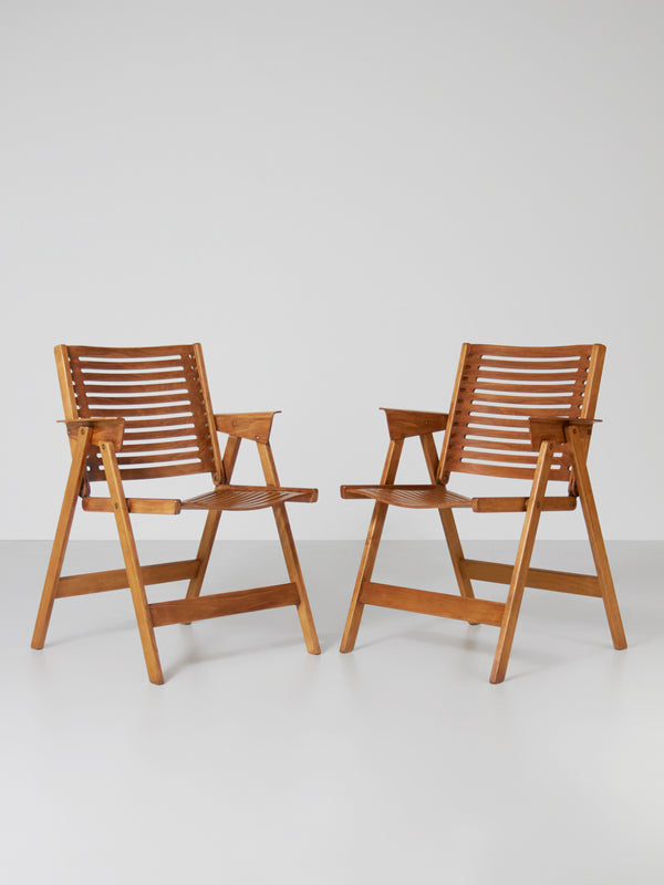 Set of four Rex chairs